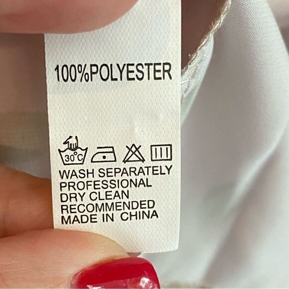 CBR Ladies Button Down Dress Shirt Size Medium - Picture 5 of 5